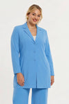 Blazer A-line R-DOLCE - blue