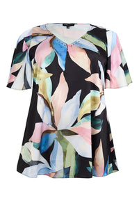 Tunic flare PASTEL SKY - black - #5