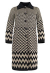 Cardigan ZIGZAG - black - #3
