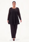 Tunic flare dentel - Black