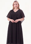 Maxi dress CHIFFON - black - #2