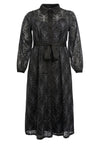 Maxi dress SILVER LUX - black - #4