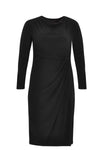 Dress draped DOLCE - black - #4