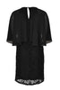 Dress lace voile sleeve - black - #3