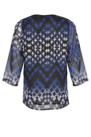 Blouse beaded HAILEY - blue - #3