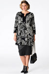 Shirt wide bot contrast SUE - black - #2