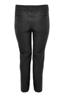 Trousers pintuck LEATHER - black  - #2