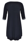 Dress beaded trim DOLCE - blue - #3