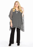 Tunic square VENETO - black  - #2