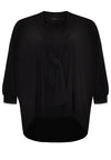 Blouse scarf lace cuff DOLCE - black - #4