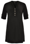 Tunic star buttons DOLCE - black - #4
