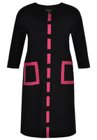 Dress ribbon INTERLOCK - black  - #4