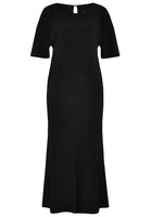 Dress long cold shoulder DOLCE - black  - #4