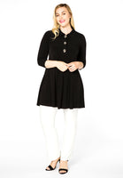 Tunic wide bot polo DOLCE - black  - #2