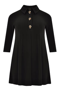 Tunic wide bot polo DOLCE - black - #4