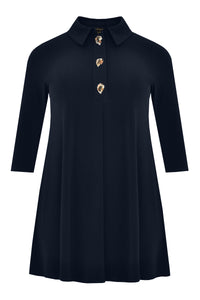 Tunic wide bot polo DOLCE - blue - #2