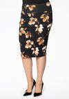 Tube skirt ROSE - black 