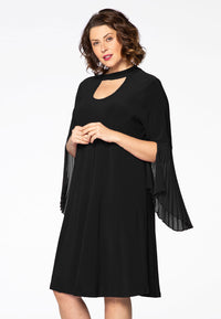 Dress DOLCE plissé - black - #1