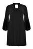 Dress DOLCE plissé - black  - #4