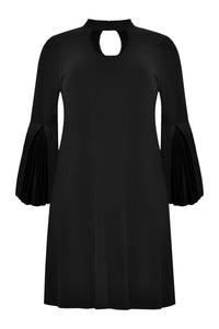 Dress DOLCE plissé - black - #4