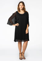 Tunic cold shoulder VOILE - black  - #2