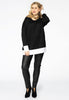 Pullover two-tone - black  - #2