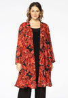 Cardigan-blouse LILLE - red 