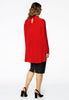 Tunic collar / v-neck DOLCE - red  - #3