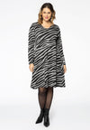 Dress lurex ZEBRA - black - #2