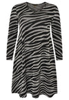 Dress lurex ZEBRA - black - #4