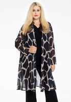 Cardi-blouse GIRAFFE - brown - #1