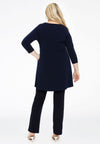 Tunic wide bottom beads DOLCE - blue - #3