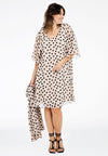 Dress POLKA - ecru