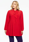 Tunic wide bottom bow DOLCE - red 