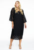 Dress wide CIRCLE - black  - #2