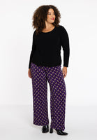 Trousers FOULARD - purple  - #1