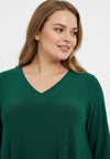 Tunic wide Bottom DOLCE - dark green - #5