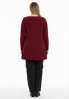 Tunic wide Bottom DOLCE - dark red