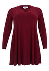 Tunic wide Bottom DOLCE - dark red - #4