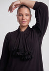 Tunic wide bottom UNI DOLCE - black 