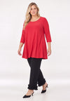 Tunic wide bottom UNI DOLCE - pink