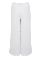 Trousers long uni VOILE - white  - #4