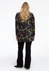 Tunic flare FLORA - black - #3