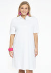 Polo dress - white