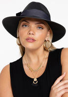 Sienna Fedora Black - black  - #1