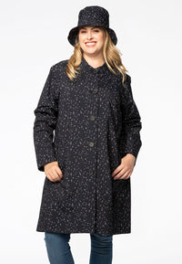 Rain hat LITTLE DOT - black - #1