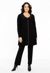 Tunic wide bottom studs DOLCE - black - #2