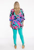 Shirt kimono sleeve GROOVY - turquoise - #3