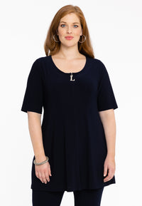 Tunic L zipper DOLCE - blue - #1