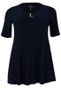 Tunic L zipper DOLCE - blue - #4